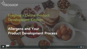 Video - allergens and food product development