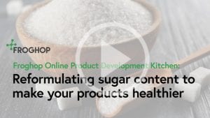 Reformulating sugar content for healthier products