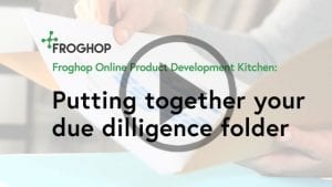 Creating a due diligence folder for your food business