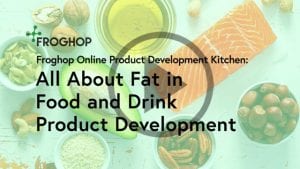 Fat in food and drink product development