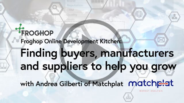 Finding buyers, manufacturers and other suppliers